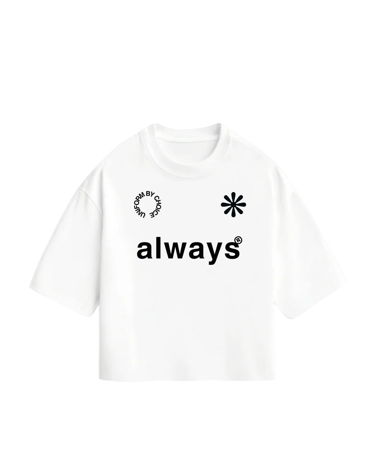 ALVI WHITE & BLACK TEE