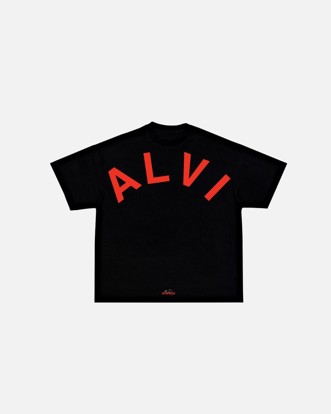 ALVI x MADE - BLACK & RED TEE